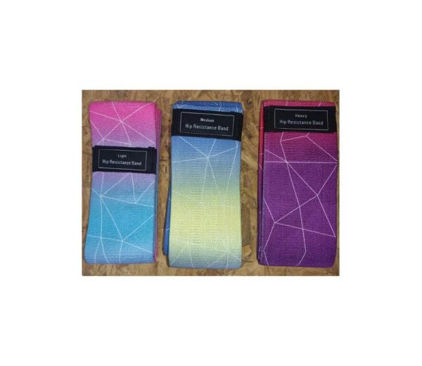 JUEGO DE BANDAS ELASTICAS DE TELA